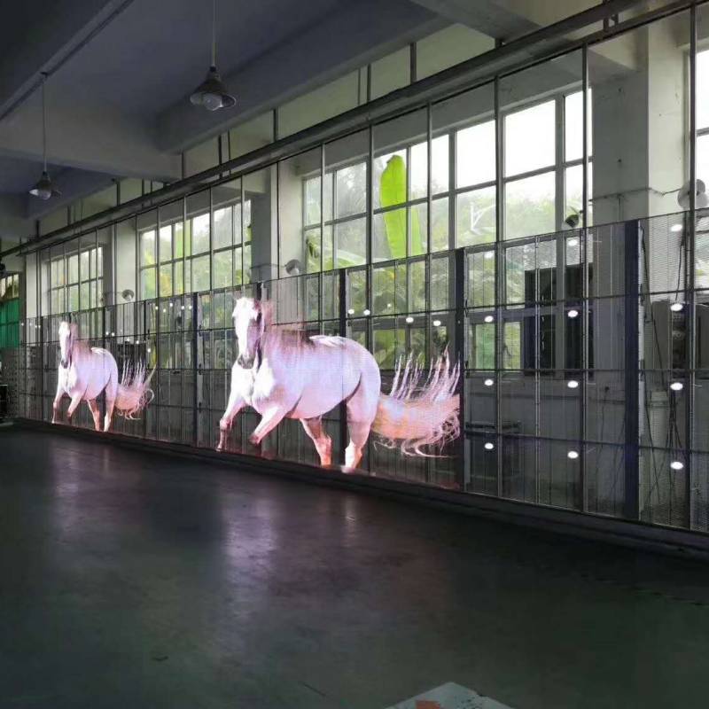 Transparent Car Rear window LED Display - led display factory